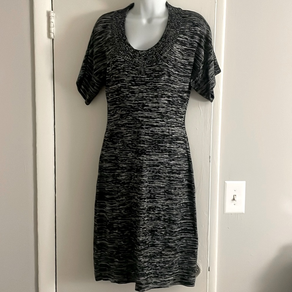 Calvin Klein short sleeve sweater dress